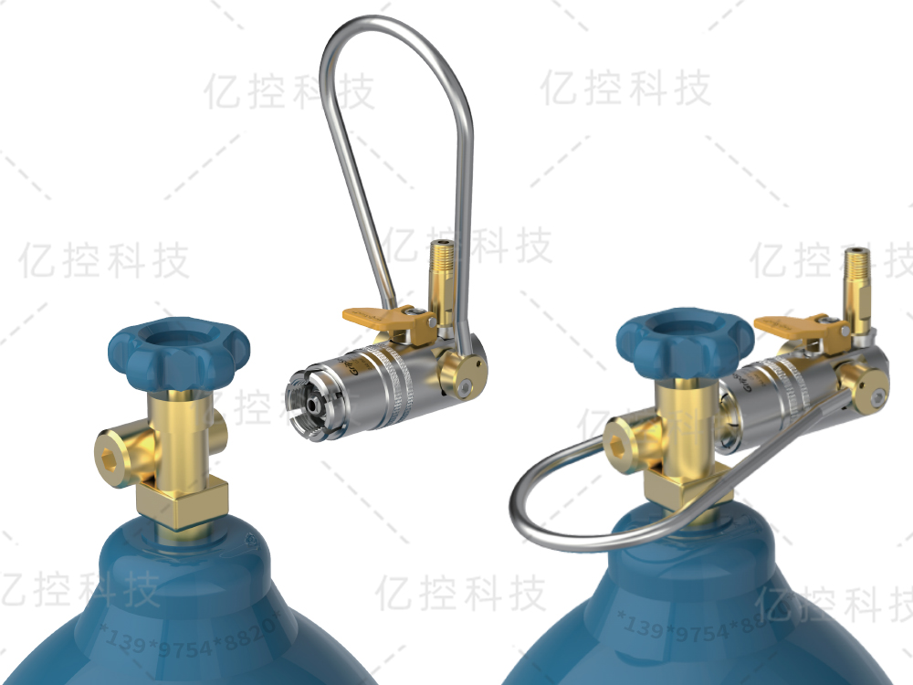 格雷希爾CZ系列提環式氣瓶充裝快速密封連接器 格雷希爾CZ系列提環式氣瓶充裝快速密封連接器