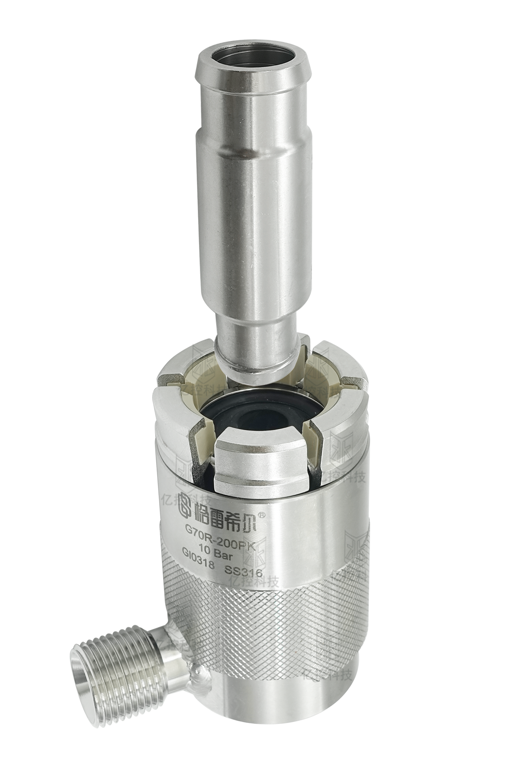 用于凸緣管口的G70R-200PK快速接頭