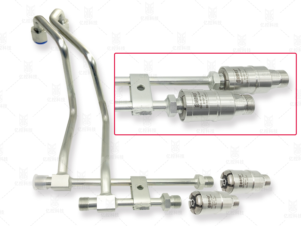 格雷希爾G60C快速接頭在高壓油管的耐壓測試 格雷希爾G60C快速接頭在高壓油管的耐壓測試